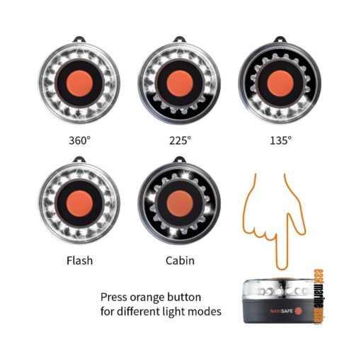 Navisafe Navilight All Round White with Magnetic Base - Image 2