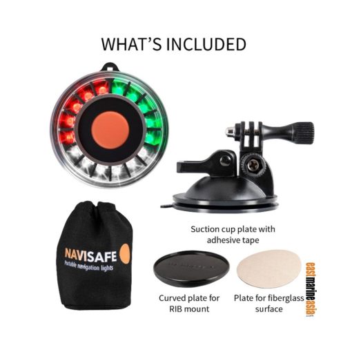 Navisafe Navilight Tricolor Navigation Light with Suction Cup - Image 3