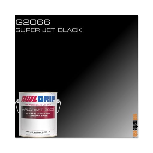 Awlcraft 2000 High Gloss Acrylic Urethane Topcoat - Super Jet Black - Image 2