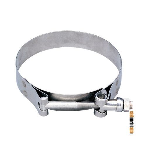 Shields Stainless Steel 316 T-Bolt (Exhaust) Hose Clamps